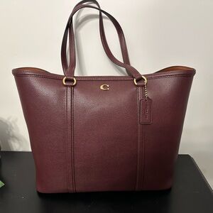 NWT Coach Legacy Small Pebbled Leather Tote Bag